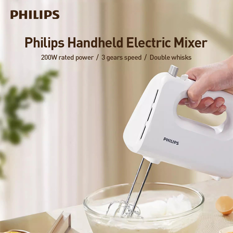 Kitchen Appliances Electronics - Philips Handheld Electric Egg Beater 3-Speed