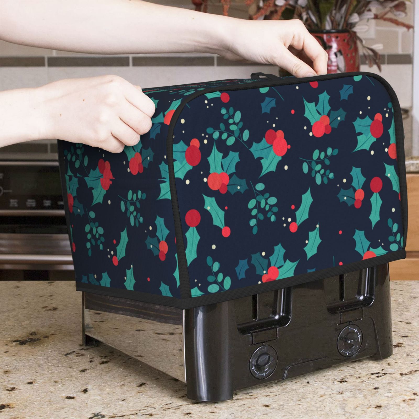 Christmas Fruit Print 2 Slice  - Toaster 4 Slice review and price