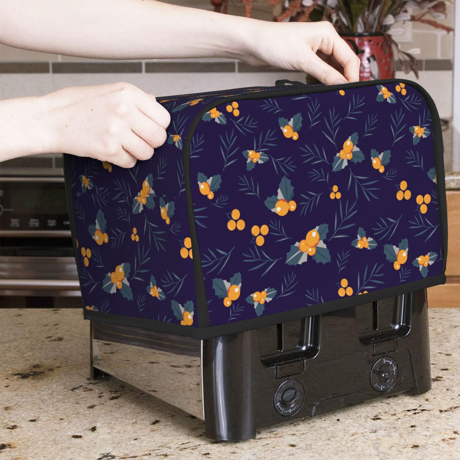 Christmas Fruit Print 2 Slice  - Toaster 4 Slice review and price