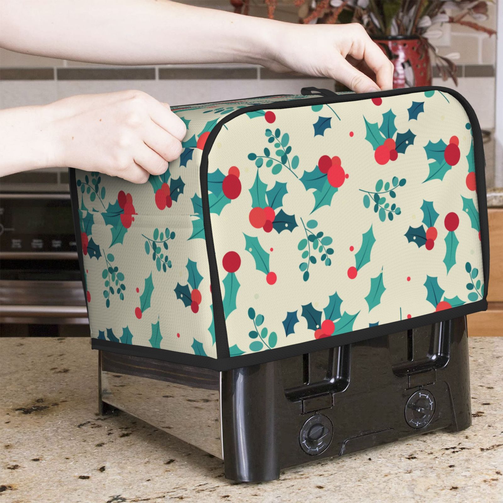 Christmas Fruit Print 2 Slice  - Toaster 4 Slice review and price
