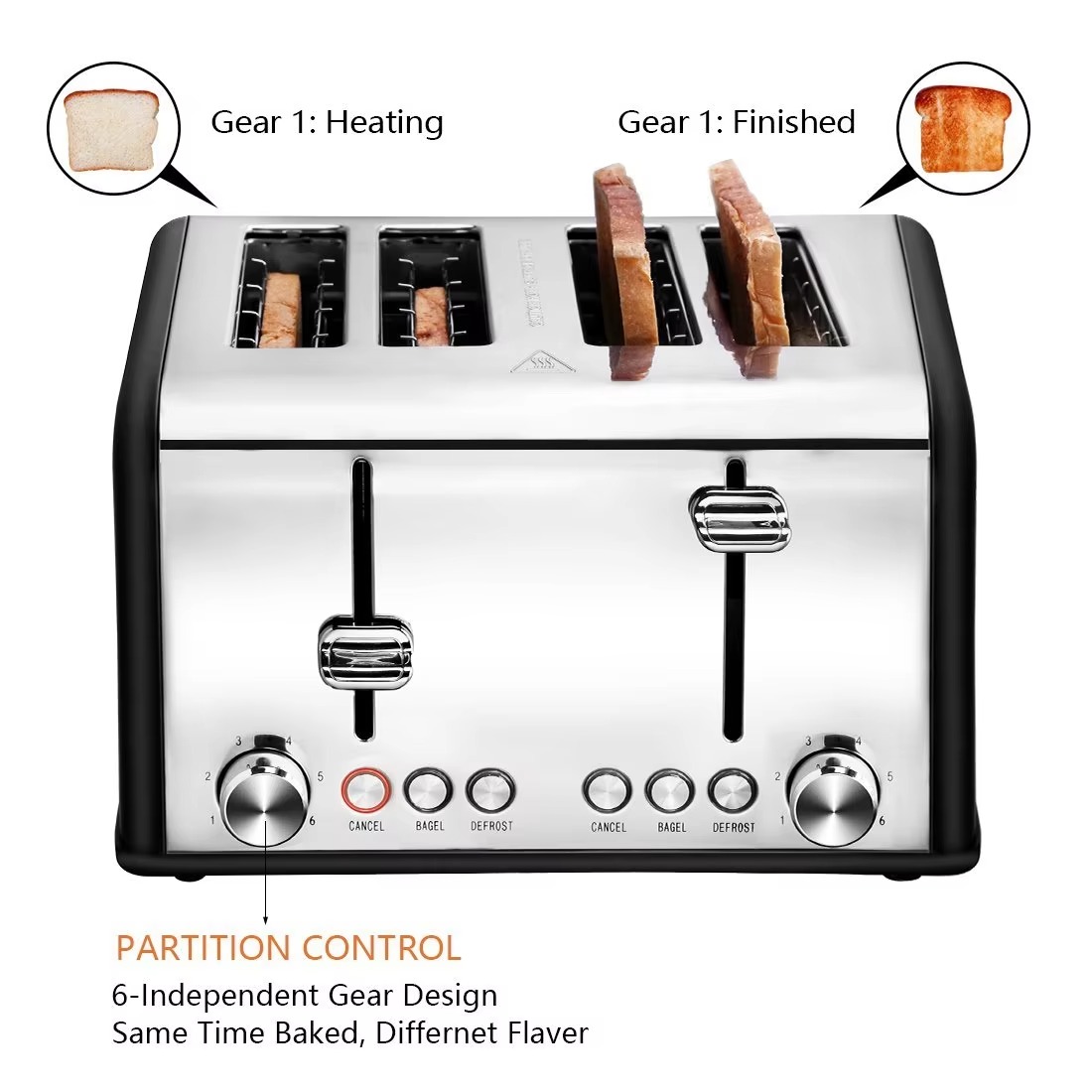 Home Appliance  Grain Toaster  - Toaster 4 Slice review and price