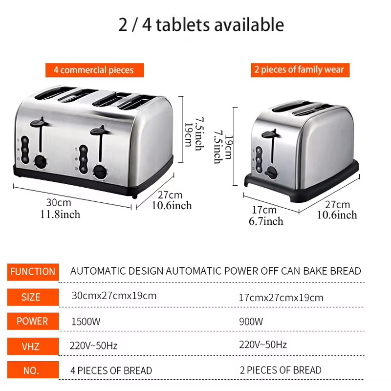 4 Slices Household Electric To - Toaster 4 Slice review and price