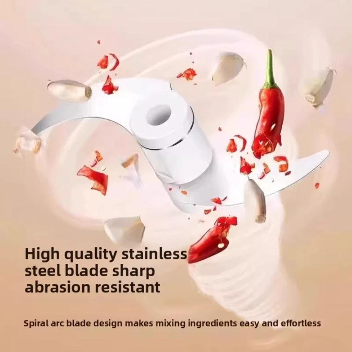 1PC Electric Garlic Chopper Mi - Kitchen Appliances Electronics review and price