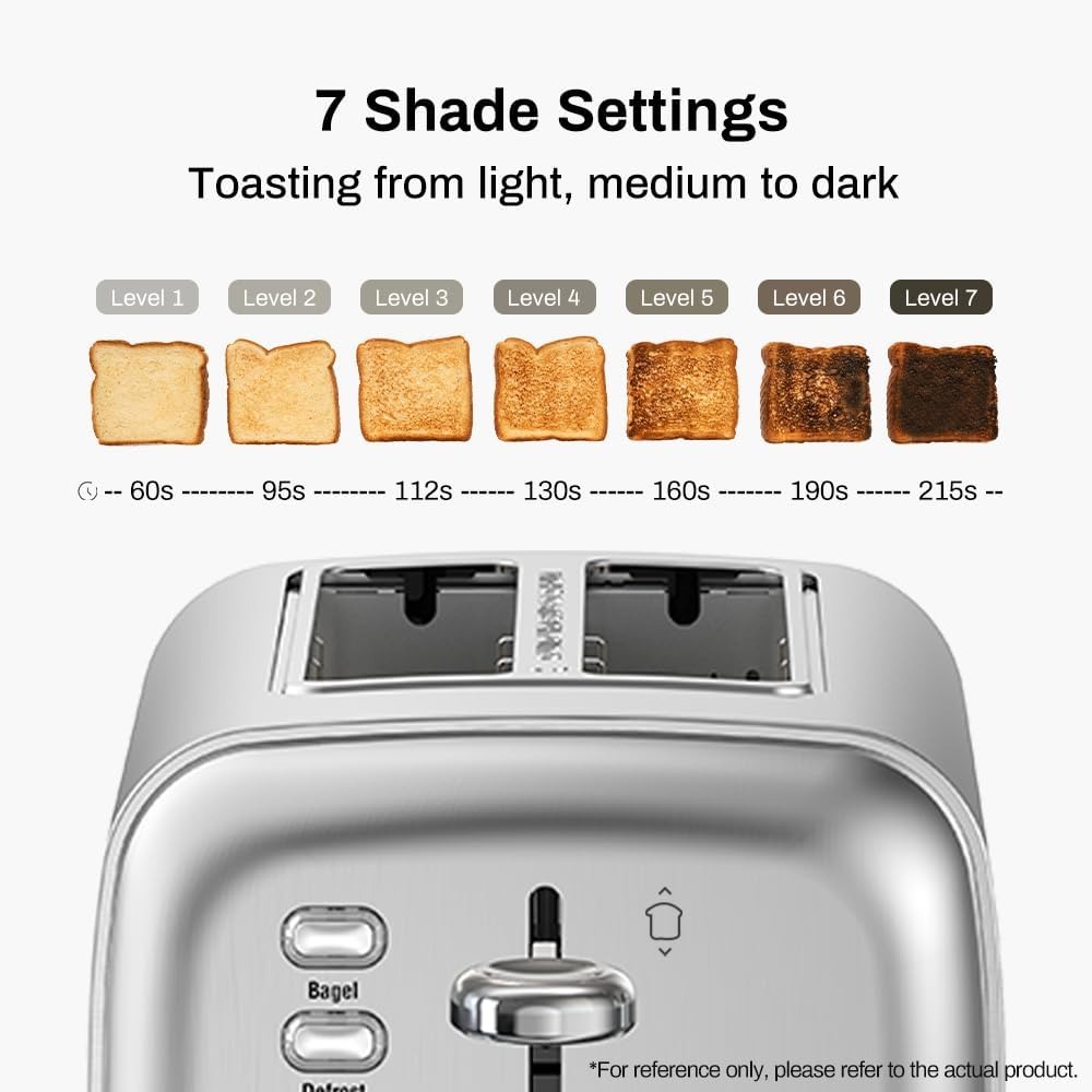 Extra Wide Slot 2 Slice Toaste - Toaster 4 Slice review and price