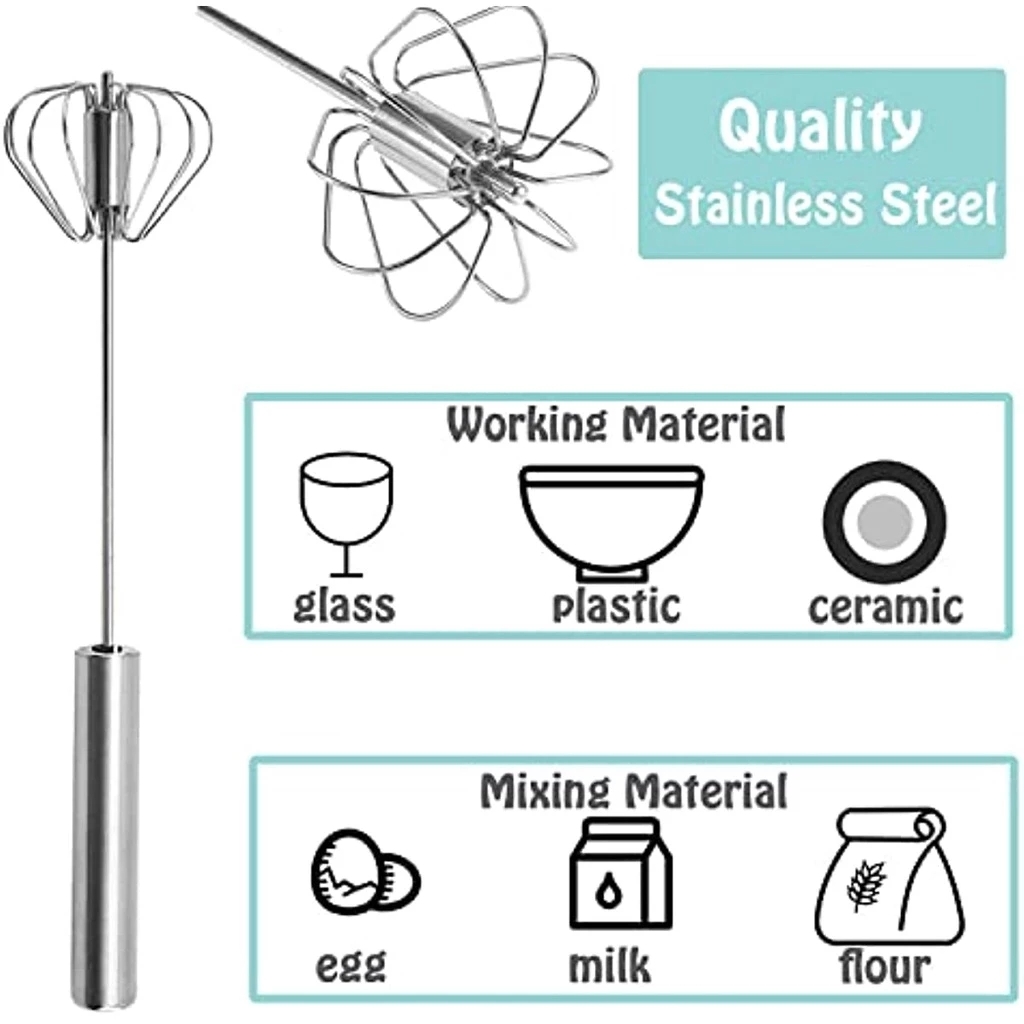 1/3pcs Stainless Steel Egg Bea - Kitchen Appliances Electronics review and price